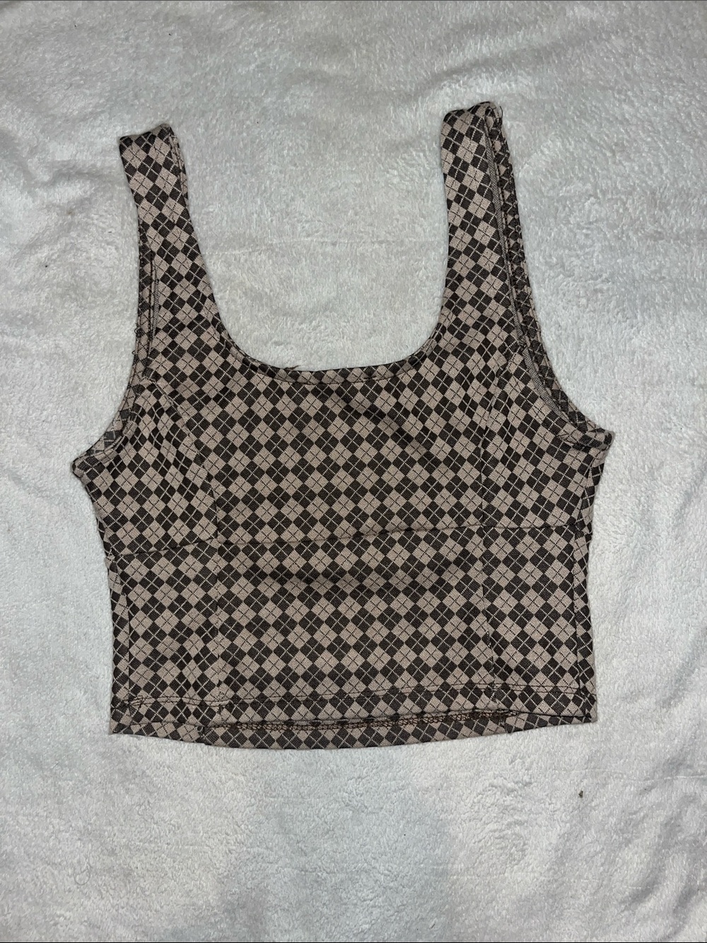Brown two piece set Skirt and Top - Women's - Picture 5 of 5